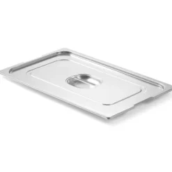 Lock till GN Profi Line behållare med utskärning för GN1/2 handtag 265x325mm rostfritt stål - Hendi 804223