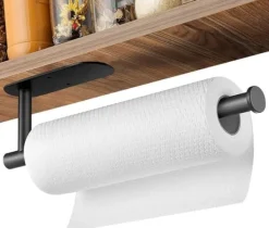 Lollanda Hushållspappershållare utan borrning, självhäftande
