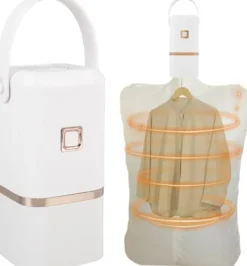 Torktumlare-Lollanda Portabel Torktumlare, Minitork för Kläder, Snabbtork, med Torkpåse, Kompakt, för Resor & Hem