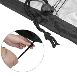 Grillar-Lollanda Vattentätt Grillskydd 145x61x117 cm - 210D Oxford, UV-skydd för Grill Skydd