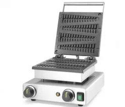 Lolly HENDI Våffelmaker 1750W - Professionell, våfflor på pinne, 4 våfflor