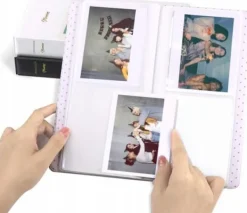 Förvaring Av Fotografier-LoveInstant Album för 64 Polaroid / Minnen Vit