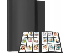 LoveInstant Fotoalbum 432 Foton För Fujifilm Instax Mini / Xiaomi / Polaroid / Canon / Hp / Kodak / Svart