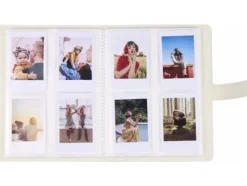 LoveInstant Fotoalbum 128 st. för Fujifilm Instax Mini 40 12 11 9 8 7 Evo Liplay Link / Svart