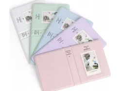 Förvaring Av Fotografier-LoveInstant Fotoalbum 64 st. för Fujifilm INSTAX Mini 12 11 40 9 8 7s EVO LiPlay Link 2 SE / Pastellgrön