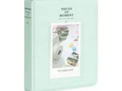 Förvaring Av Fotografier-LoveInstant Fotoalbum 64 st. för Fujifilm INSTAX Mini 12 11 40 9 8 7s EVO LiPlay Link 2 SE / Pastellgrön