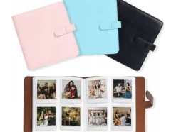 Förvaring Av Fotografier-LoveInstant Fotoalbum 228st för Fujifilm Instax SQUARE SQ1 / SQ6 / SQ10 / SQ20 / SQUARE Link / SHARE SP-3 / Brun