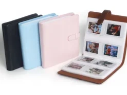 Förvaring Av Fotografier-LoveInstant Fotoalbum 228st för Fujifilm Instax SQUARE SQ1 / SQ6 / SQ10 / SQ20 / SQUARE Link / SHARE SP-3 / Brun