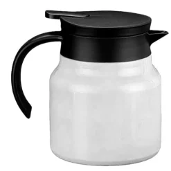 Löstagbar isolerad te- och kaffekanna 1000ml - Vit