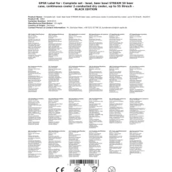 Ölkranar-Öltapp - STREAM 50 ölväska, genomströmningskylare, 2-rads torrkylare, upp till 55 liter / h - SVART UTGÅNG, KEG 2:5 liters adapter, KEG:KeyKeg