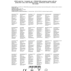 Ölkranar-Öltapp - STREAM 80K ölväska, genomströmningskylare, 2-rads torrkylare, KEG:5 liters adapter, KEG 2:Type A