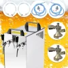 Ölkranar-öltapp Kontakt 40/K 2-linjers torrkylningsenhet av rostfritt stål, 50 liter/h, med membranpump, Green Line, KEG:Type M, KEG 2:Type G