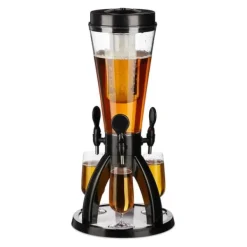 Dryckesautomater-Öltorn, 64x31 cm, Transparent, Svart