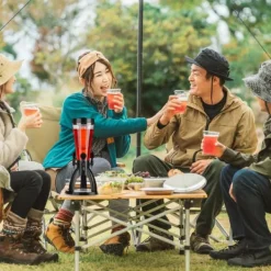 Dryckesautomater-Öltorn, 64x31 cm, Transparent, Svart