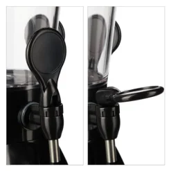 Dryckesautomater-Öltorn, 64x31 cm, Transparent, Svart