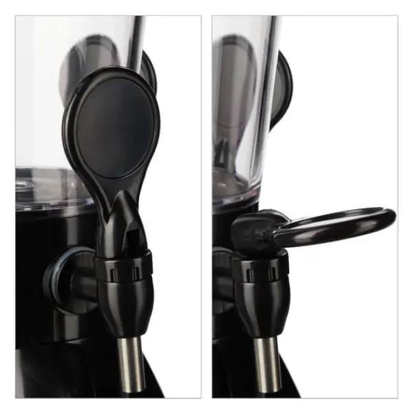 Dryckesautomater-Öltorn, 64x31 cm, Transparent, Svart