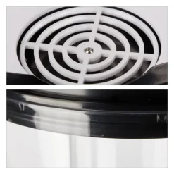 Dryckesautomater-Öltorn, 64x31 cm, Transparent, Svart