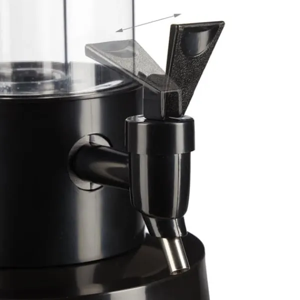 Dryckesautomater-Öltorn, 81x20x22 cm, Transparent, Svart