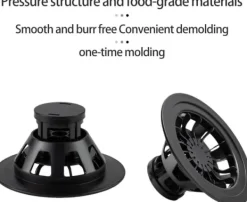 Köksformar-Lättanvänd pressform för baozi och dumplings - köksredskap för perfekt form varje gång - diskmaskinssäker