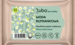 Toalettpapper-LUBA_Eco Family moistened toilet paper with Chamomile Water 50pcs.