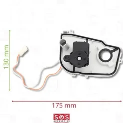 Whirlpool Torktumlare-Lyftpump - BAUKNECHT, IGNIS, KITCHENAID, LADEN, - Vit - Kondensator för torktumlare