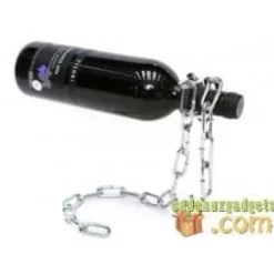 Vinflaskhållare-Magisk kedja flaskhållare