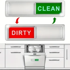 Diskmaskiner-Magnet / Skylt för diskmaskin – Clean / Dirty