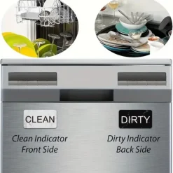 Diskmaskiner-Magnet för diskmaskin REN / SMUTSIG vändbar skylt
