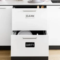 Diskmaskiner-Magnet för diskmaskin REN / SMUTSIG vändbar skylt