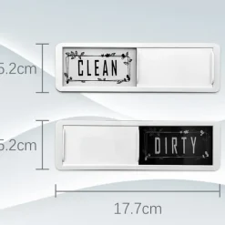 Magnet för Diskmaskin Ren/Smutsig skylt