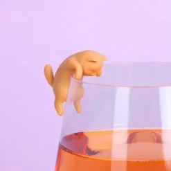 Vinglashängen-MAGS, SÄTT SIGNALER FÖR DRICKAR KATT 8 BITAR, KÖKSTILLBEHÖR