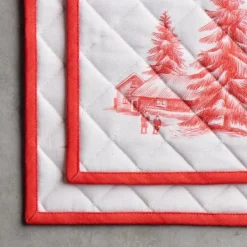 Grytlappar & Grillvantar-Maison Grytlapp 100% Bomull 2 Delar Juldekorationer