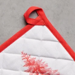 Grytlappar & Grillvantar-Maison Grytlapp 100% Bomull 2 Delar Juldekorationer