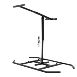 Avfallspressar-Manuell Avfallspress, Justerbar Höjd, Hållbar Stål Konstruktion,svart