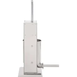 Pressar-Manuell korvstoppare 10 L i rostfritt stål - Perfekt för både hemmabruk och professionellt | Färg: Silver | Storlek: 10 L