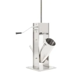 Pressar-Manuell korvstoppare 5 L rostfritt stål - Korvstoppare - Korvmaskin - Home & Living