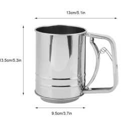 Silar-Manuell mjölsiktning - bakverktyg i rostfritt stål