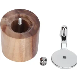 Kryddkvarnar-Manuell Pepparkvarn Kryddkvarn Malverktyg med Lång Vev för Hemrestaurang