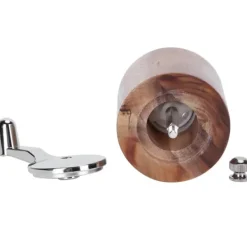 Kryddkvarnar-Manuell Pepparkvarn Kryddkvarn Malverktyg med Lång Vev för Hemrestaurang