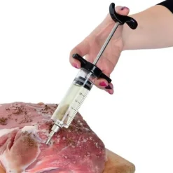 Marinadspruta - ORION - 30 ml - Rostfritt stål - Säker - Praktisk