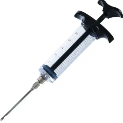 Marinadspruta - ORION - 30 ml - Rostfritt stål - Säker - Praktisk