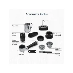 Kaffemaskiner & Espresso-Maskin expresso - DELONGHI - La Specialista Touch EC9455.M - Inox - 1450 watt - 15 bar