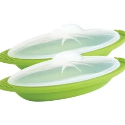 Mastrad Påsar För Ångkokning-F68188 Papillote minute liten - Set med 2 - Grön