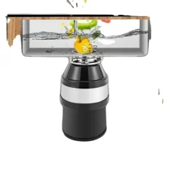 Matavfallshantering, 560W ren kopparmotor, förbättrat sexnivåers malningssystem, stor kapacitet