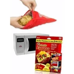 Matlagningspåse - Patato Express - Snabbmatlagning - 4 potatisar - Återanvändbar - Maskintvättbar