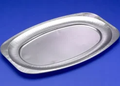 Matlagningsskål oval foodline 55x36x2,2cm slät stor 10st/pack - (10 st.)