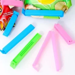 Matlåssklipp (x18) – Återanvändbara, hermetiska och färgglada