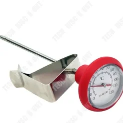 Matlagningstermometrar-Mattermometer för Livsmedel - TD® - Rostfritt Stål - Noggrannhet ±2℃ - Röd Färg - BBQ