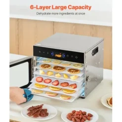 Matttork, 30x31x25 cm, rostfritt stål, justerbar temperatur