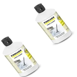Kärcher Rengöringsmedel-Mattvårdsprodukter - KARCHER - 1L - Kompatibel med dammsugare - Paket med 2 - Blandad